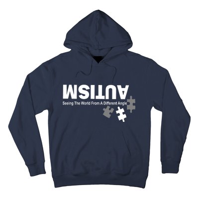 Autism Seeing The World From A Different Angle Hoodie