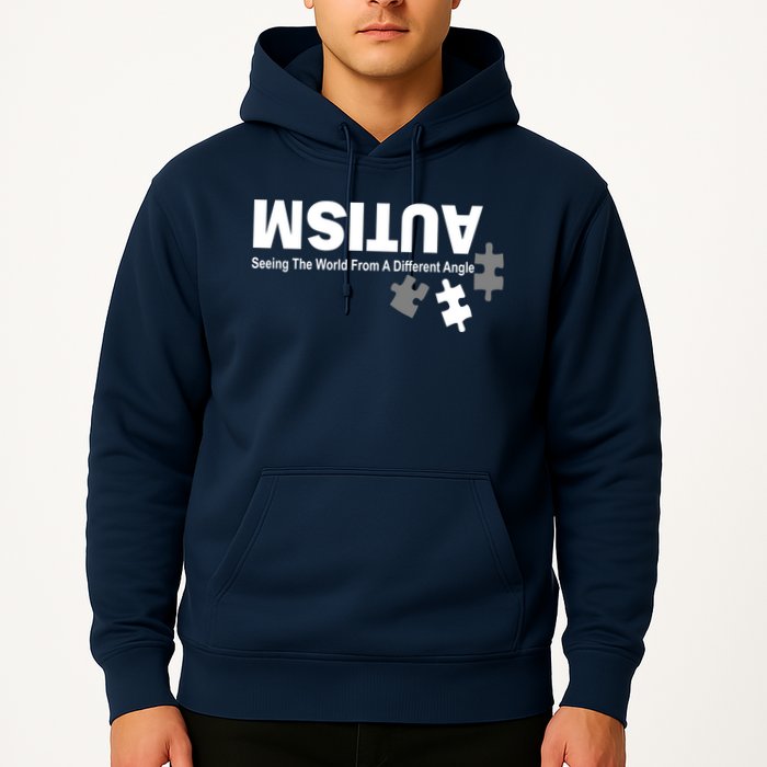Autism Seeing The World From A Different Angle Hoodie