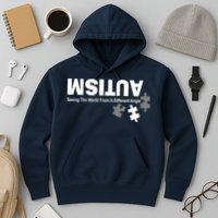 Autism Seeing The World From A Different Angle Hoodie
