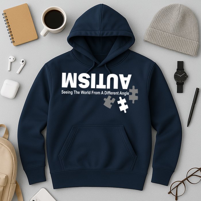 Autism Seeing The World From A Different Angle Hoodie