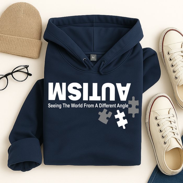 Autism Seeing The World From A Different Angle Hoodie