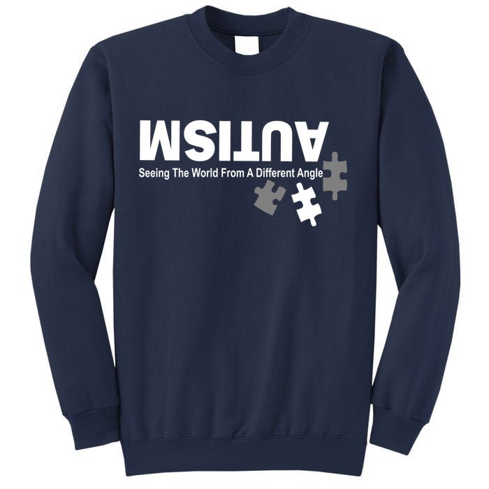 Autism Seeing The World From A Different Angle Sweatshirt
