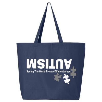 Autism Seeing The World From A Different Angle 25L Jumbo Tote