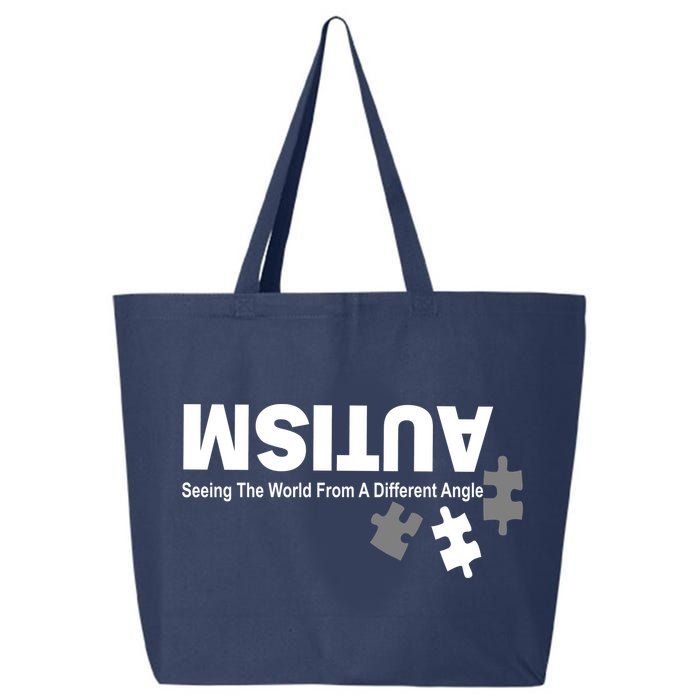 Autism Seeing The World From A Different Angle 25L Jumbo Tote