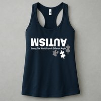 Autism Seeing The World From A Different Angle Womens Tank Top