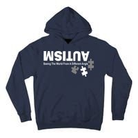 Autism Seeing The World From A Different Angle Tall Hoodie