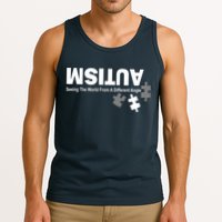 Autism Seeing The World From A Different Angle Tank Top