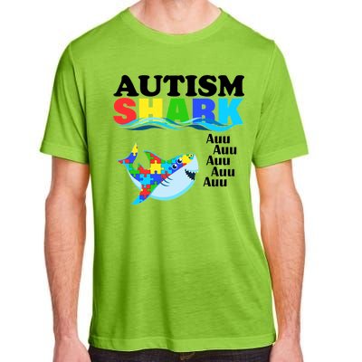 Autism Shark Adult ChromaSoft Performance T-Shirt