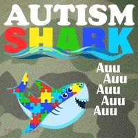 Autism Shark Legacy Tie Dye Trucker Hat
