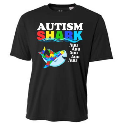 Autism Shark Cooling Performance Crew T-Shirt