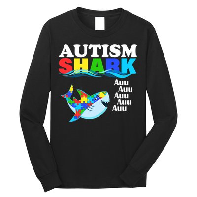 Autism Shark Long Sleeve Shirt