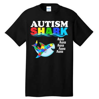 Autism Shark Tall T-Shirt