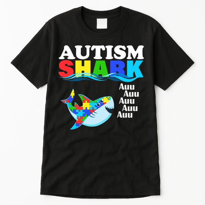 Autism Shark Tall T-Shirt