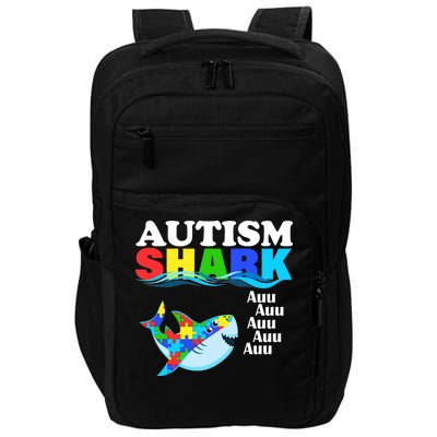 Autism Shark Impact Tech Backpack