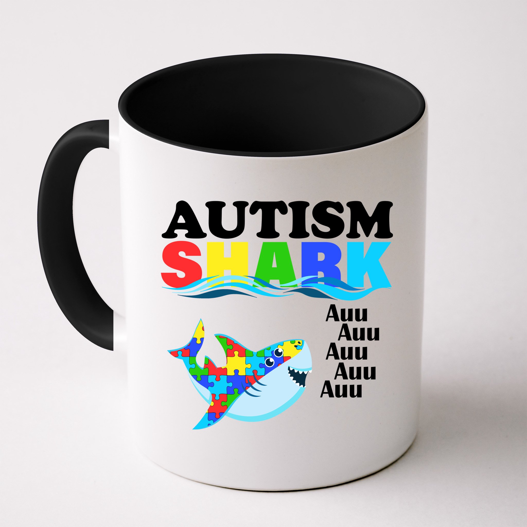 Autism Shark Mug