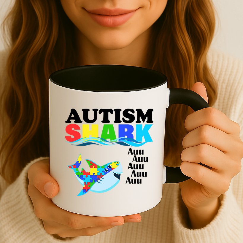 Autism Shark Mug