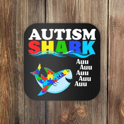 Autism Shark Coaster