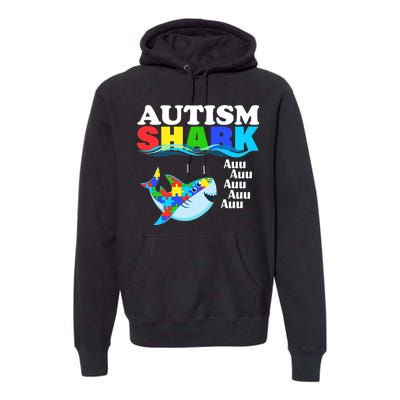 Autism Shark Premium Hoodie