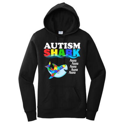 Autism Shark Women's Pullover Hoodie