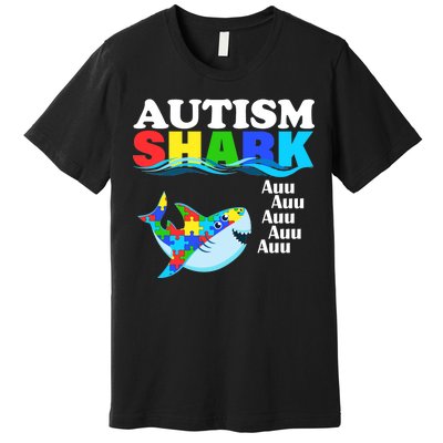 Autism Shark Premium T-Shirt