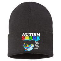 Autism Shark Sustainable Knit Beanie