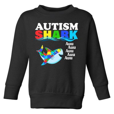 Autism Shark Toddler Sweatshirt