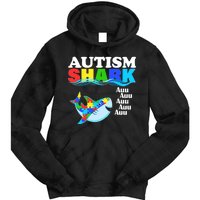 Autism Shark Tie Dye Hoodie