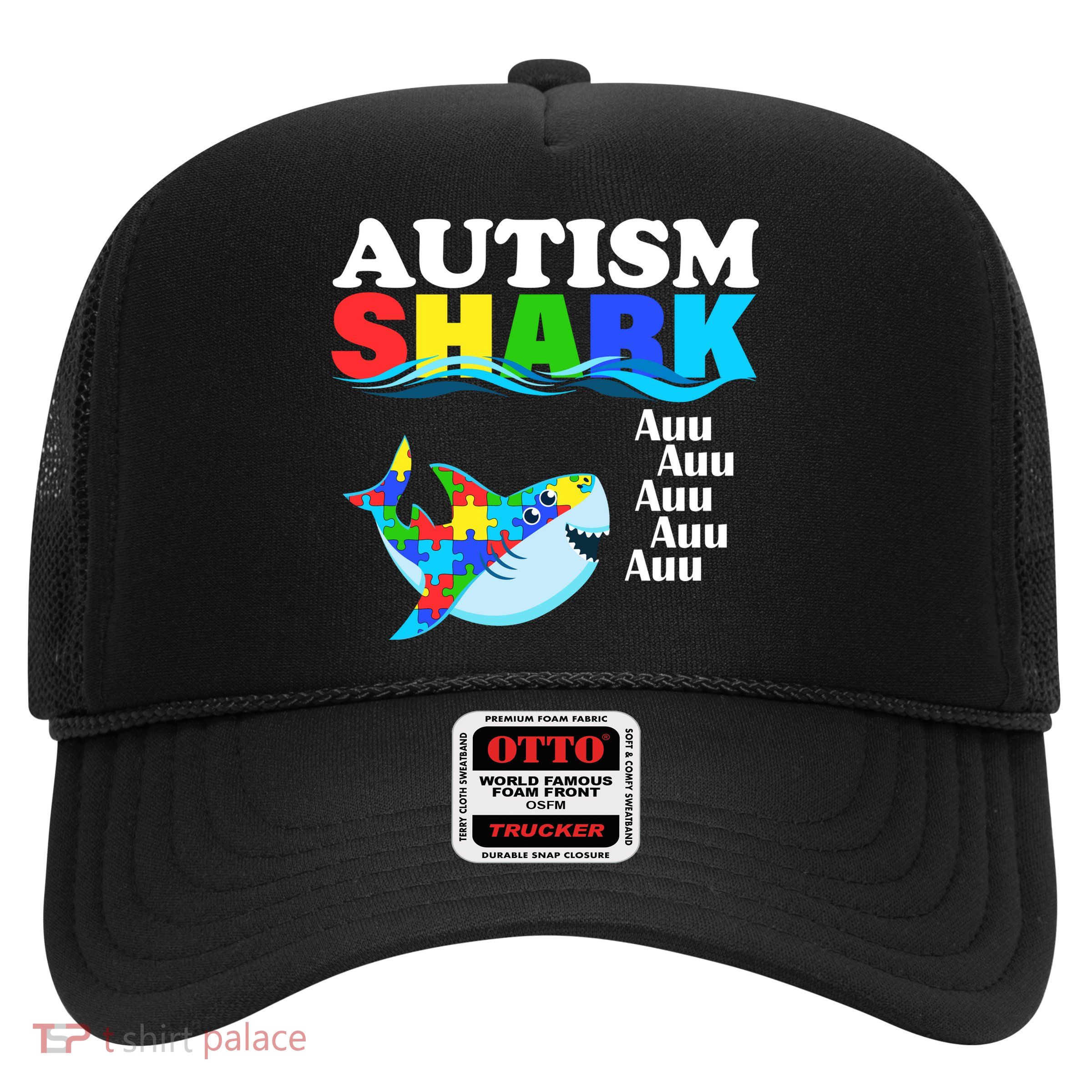 Autism Shark Trucker Hat