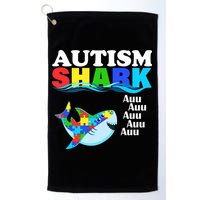 Autism Shark Golf Towel