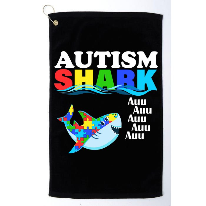 Autism Shark Golf Towel