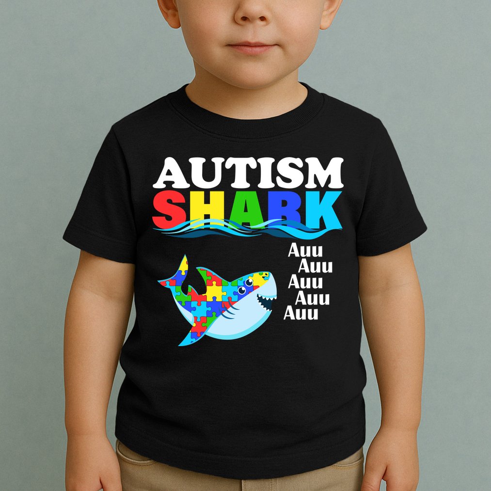Autism Shark Toddler T-Shirt