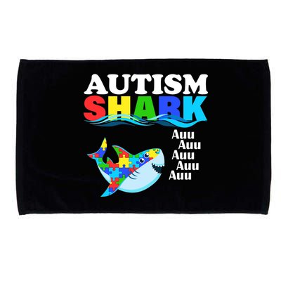 Autism Shark Microfiber Hand Towel