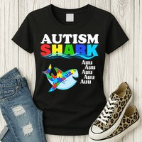 Autism Shark Womens T-Shirt