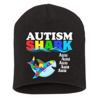 Autism Shark Short Acrylic Beanie