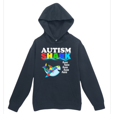 Autism Shark Urban Pullover Hoodie