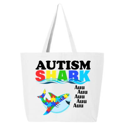 Autism Shark 25L Jumbo Tote