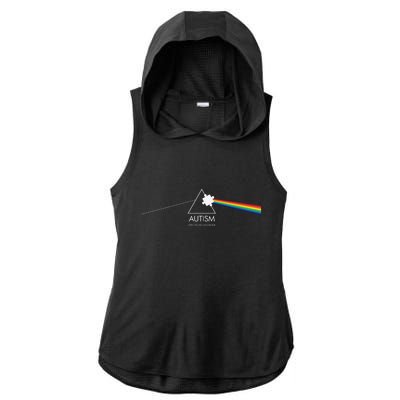 Autism Spectrum Disorder Prism Ladies PosiCharge Tri-Blend Wicking Draft Hoodie Tank