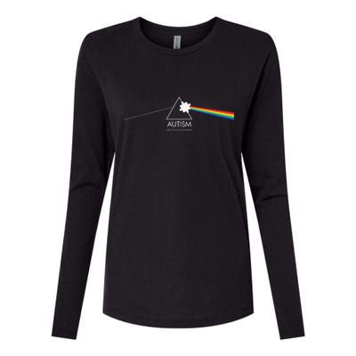 Autism Spectrum Disorder Prism Womens Cotton Relaxed Long Sleeve T-Shirt