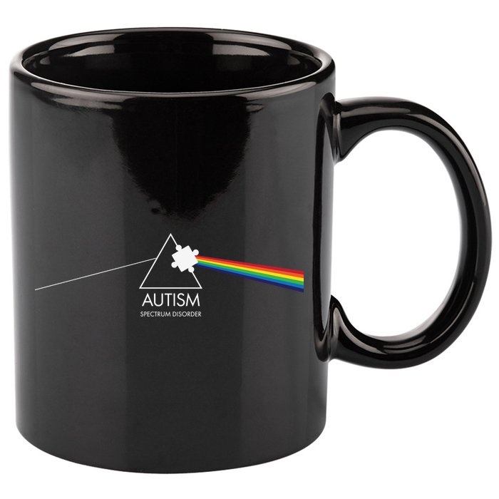 Autism Spectrum Disorder Prism 11oz C Handle Ceramic Mug