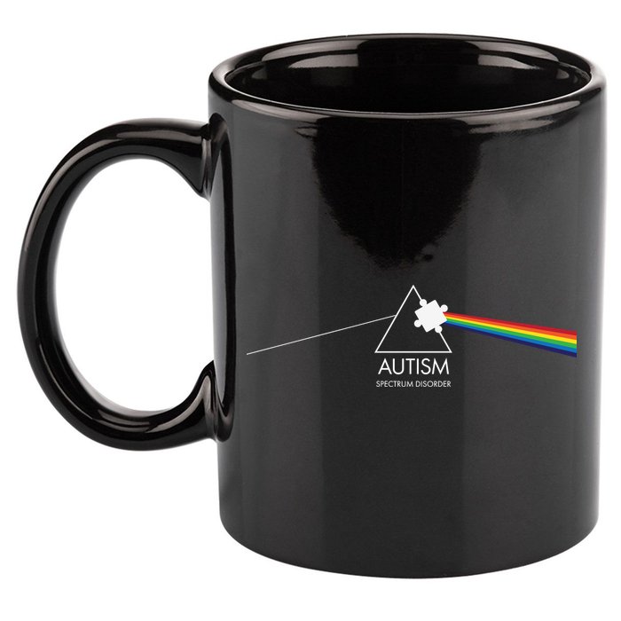 Autism Spectrum Disorder Prism 11oz C Handle Ceramic Mug