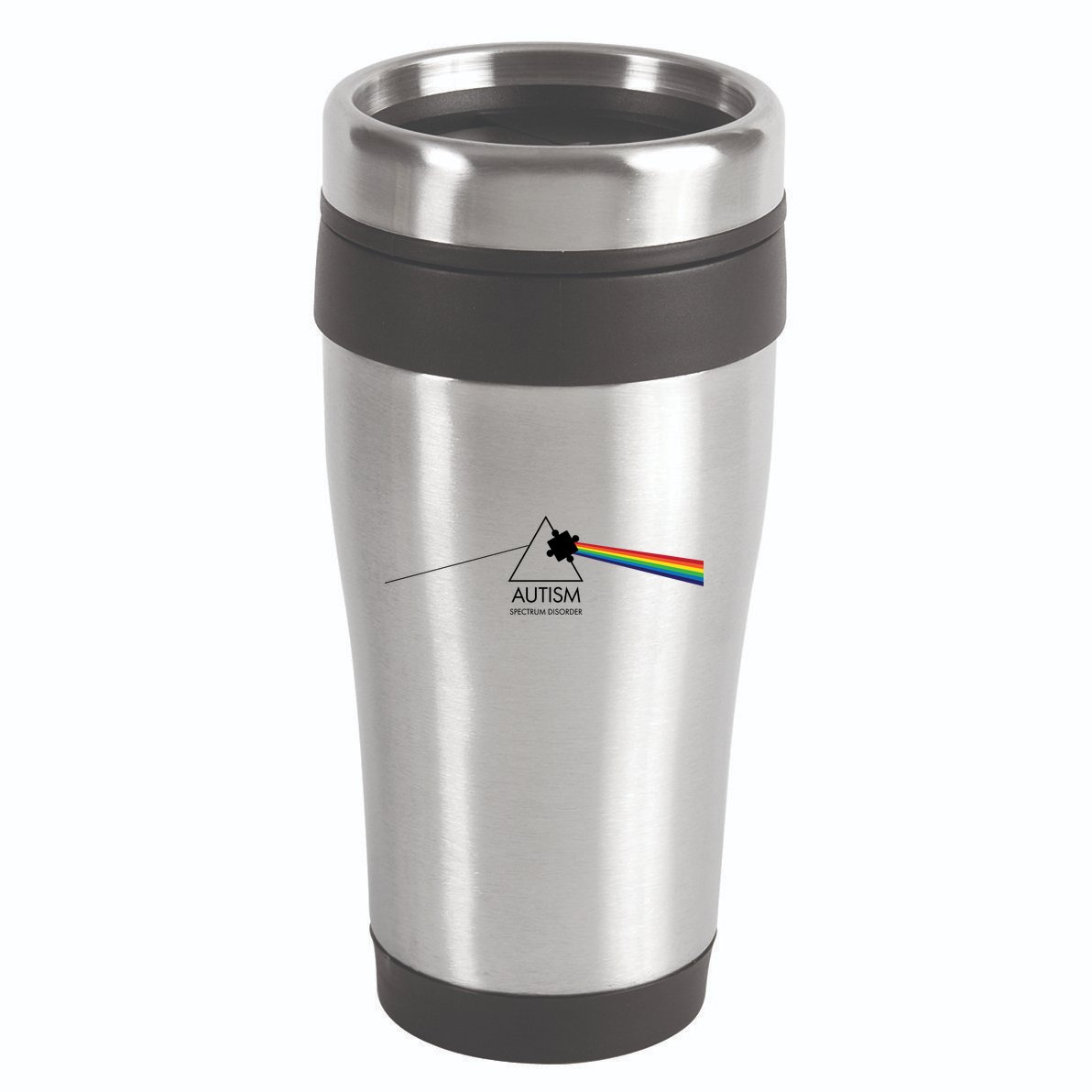Autism Spectrum Disorder Prism 16oz Travel Tumbler