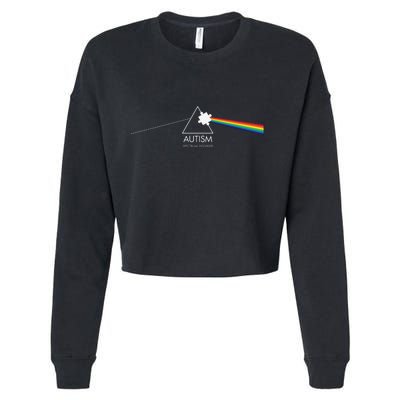 Autism Spectrum Disorder Prism Cropped Pullover Crew