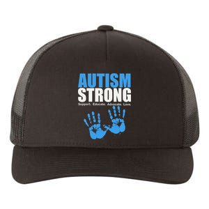 Autism Strong Yupoong Adult 5-Panel Trucker Hat