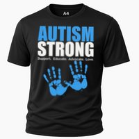 Autism Strong Cooling Performance Crew T-Shirt