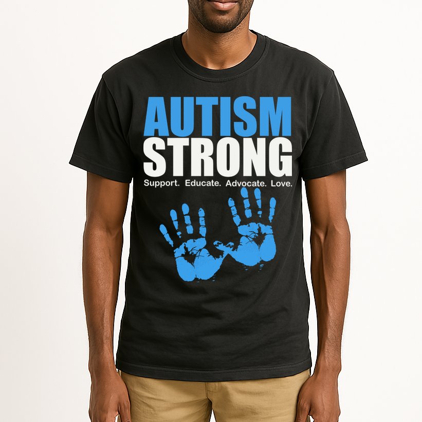 Autism Strong Tall T-Shirt