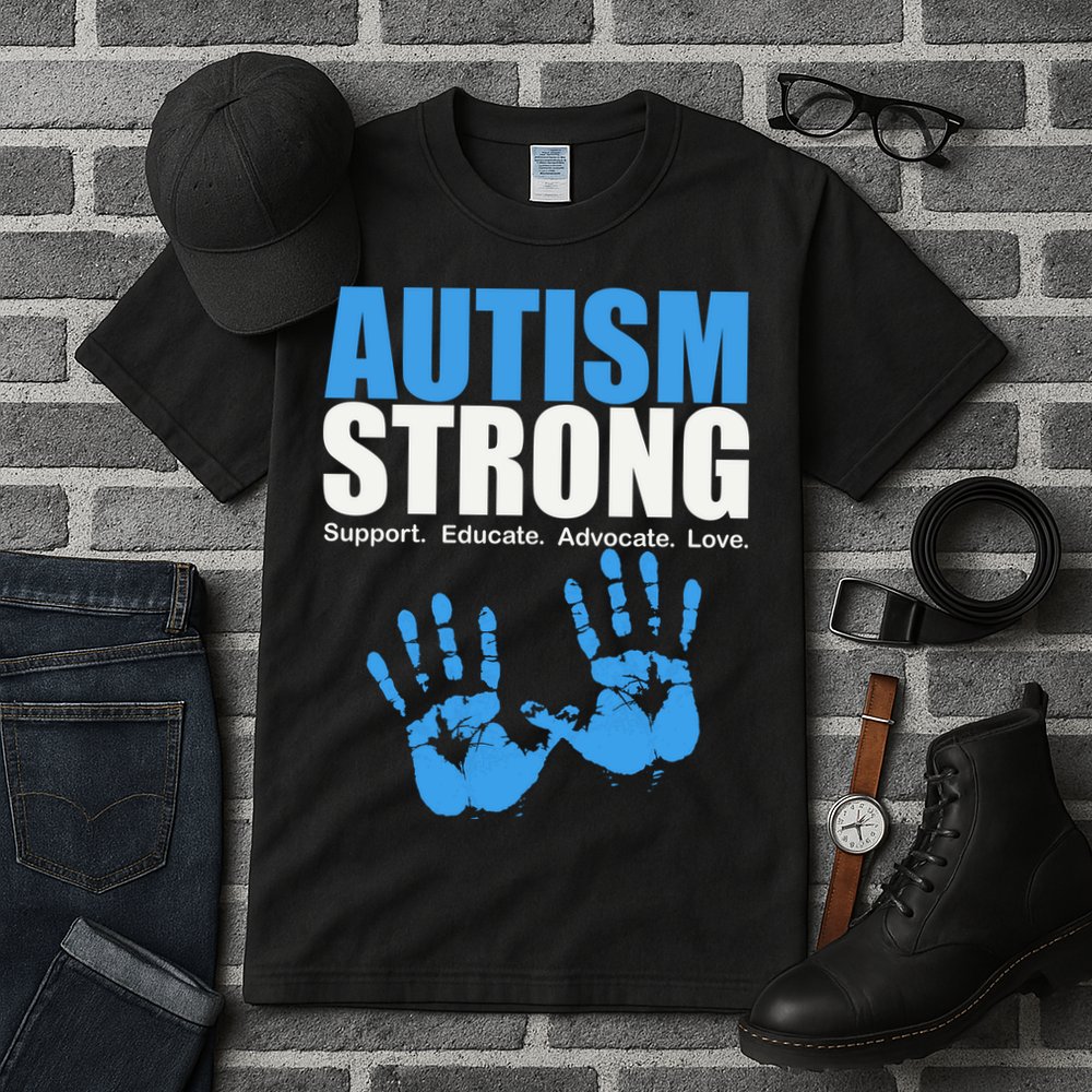 Autism Strong Tall T-Shirt