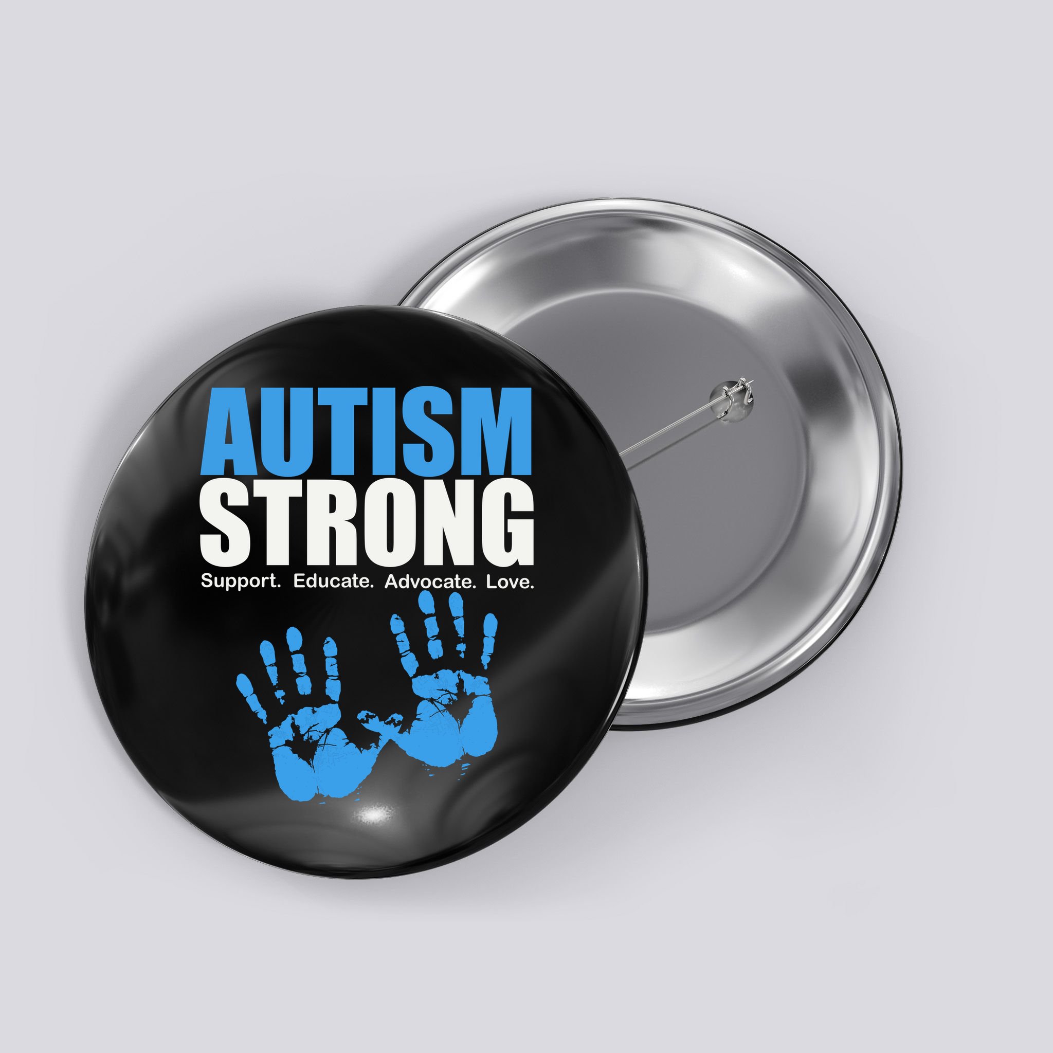 Autism Strong Button