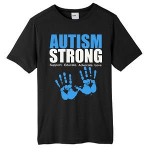 Autism Strong Tall Fusion ChromaSoft Performance T-Shirt