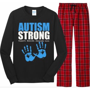 Autism Strong Long Sleeve Pajama Set