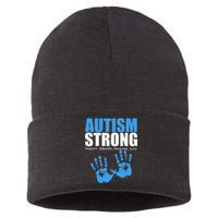 Autism Strong Sustainable Knit Beanie